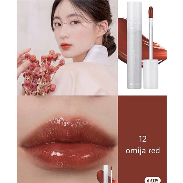 Son Romand Glasting Water Tint 12 OMIJA RED 